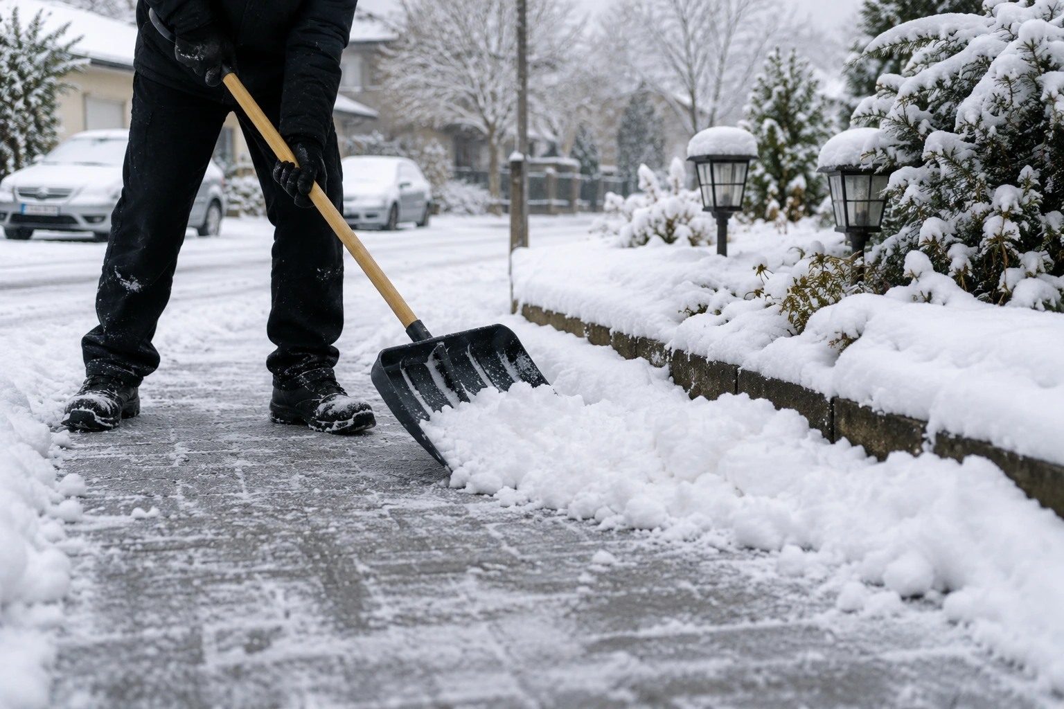 Winterdienst als Gartenservice in der Nähe von Stralsund